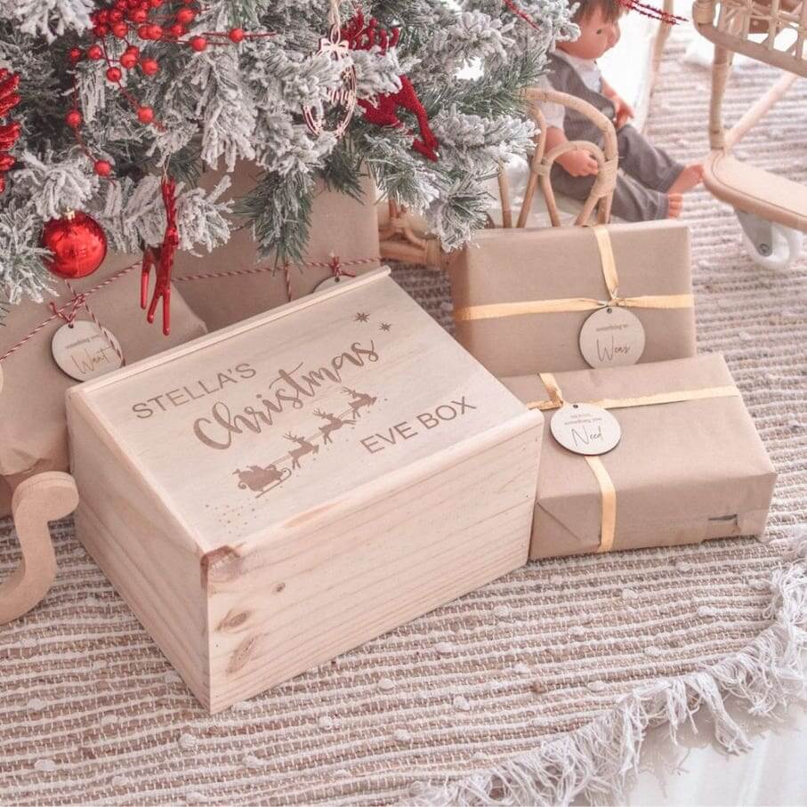 Christmas Box Australia | Personalised Wooden Box