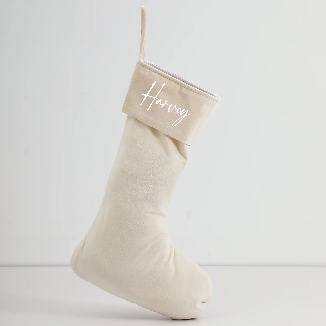 Personalised Velvet Christmas Stocking