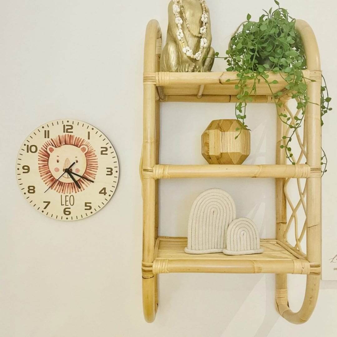 Personalised Clock | Wooden Kids Clock - Lulu Babe