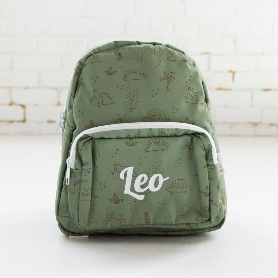 Personalised Dinosaur Toddler Backpack