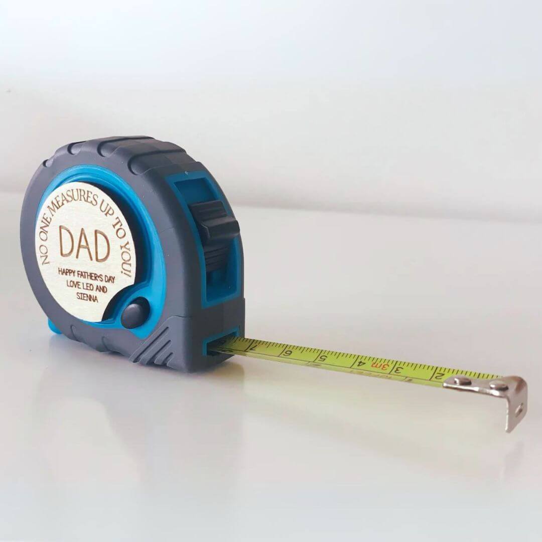 Personalised Measuring Tape | Customised Gift for DIY Dad
