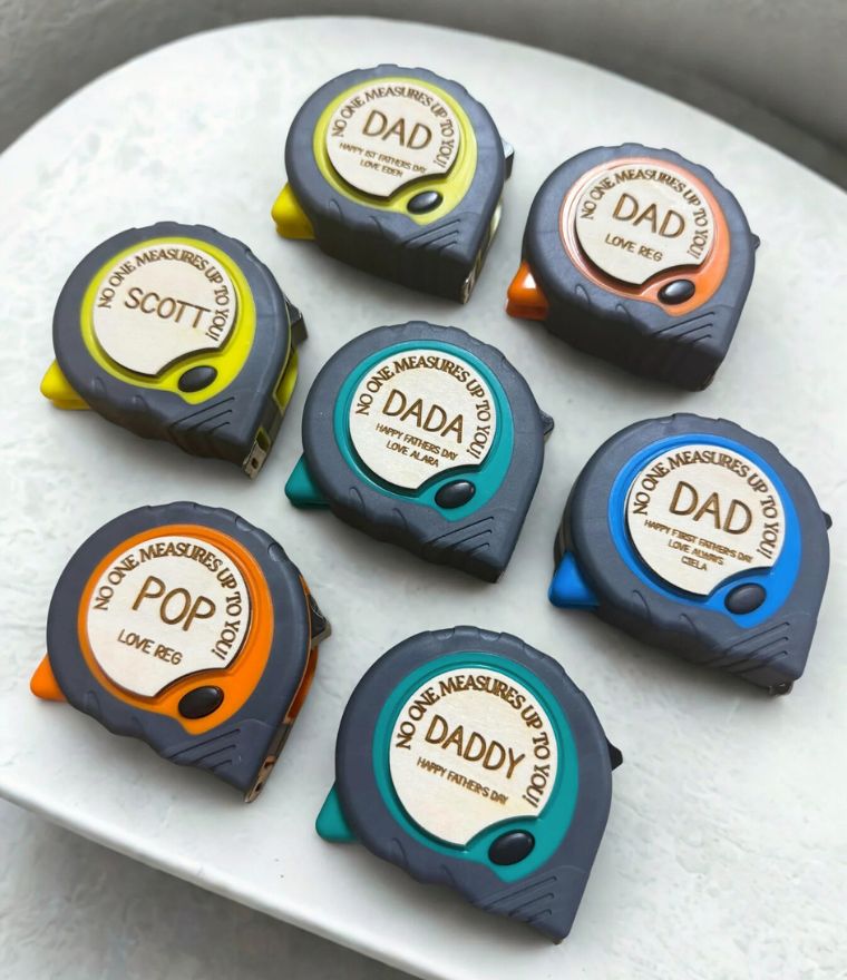 Personalised Measuring Tape | Customised Gift for DIY Dad