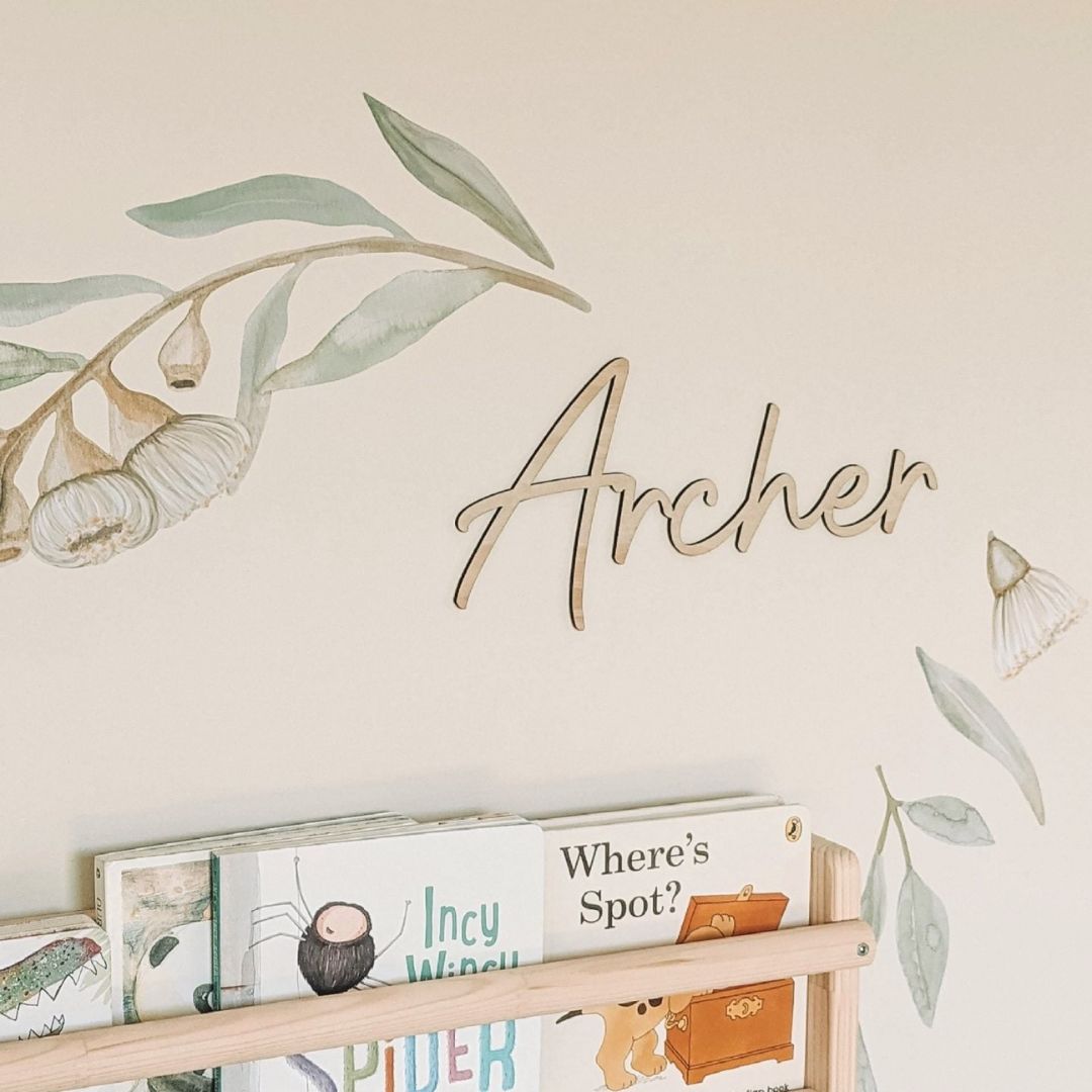 Personalised Wooden Name Sign