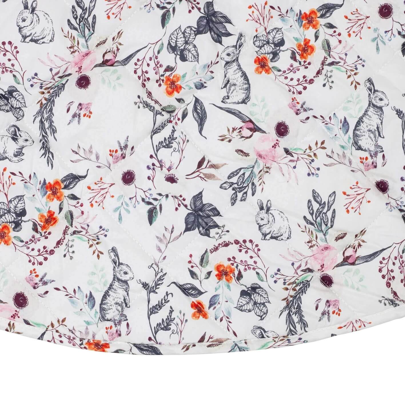 Quilted Play Mat - Enchanted Bunnies