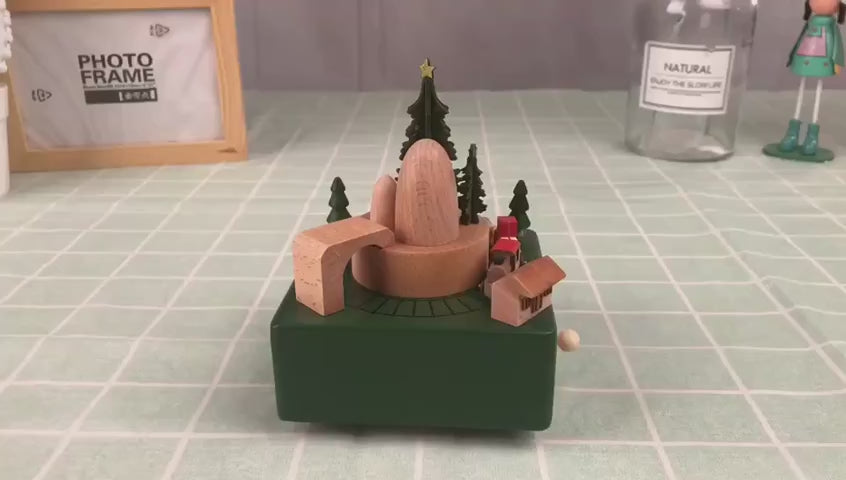 Personalised Christmas Music Box