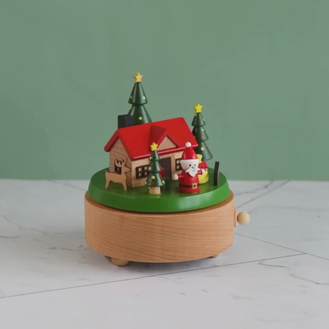 Personalised Christmas Music Box