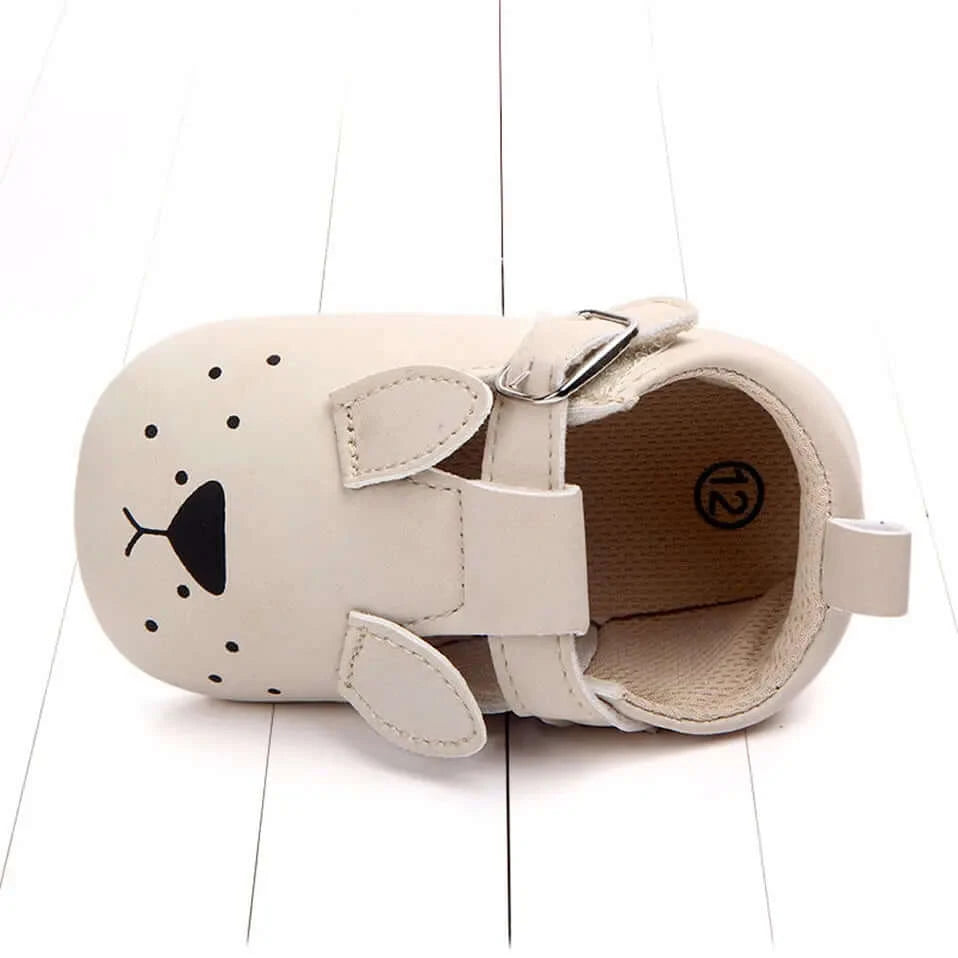 Puppy Baby Shoes | Cute Baby Moccs - Lulu Babe