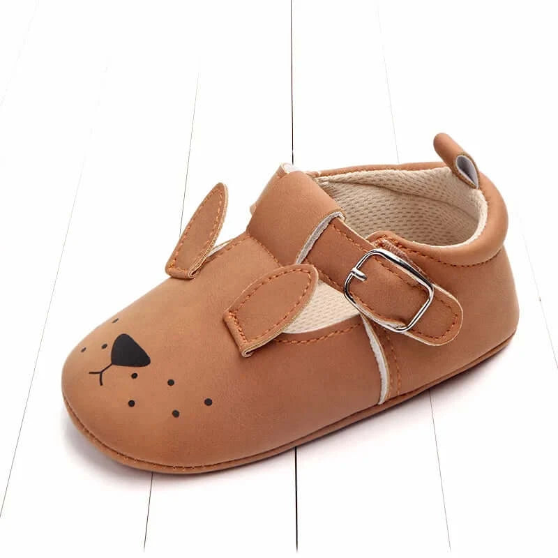 Puppy Baby Shoes | Cute Baby Moccs - Lulu Babe