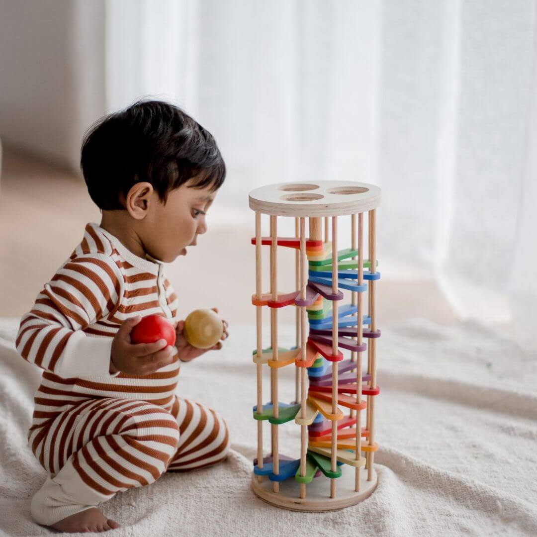 Wooden Pound a Ball Tower