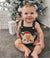 Reindeer Corduroy Baby Romper | Baby's First Christmas Outfit - Lulu Babe