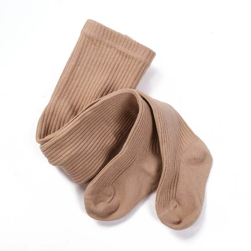 Ribbed Baby Tights | Soft & Stretchy Leggings For Little Ones - Lulu Babe