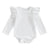Ribbed Ruffle Romper
