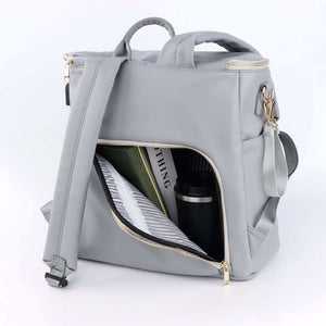 Sofia Faux Leather Nappy Bag