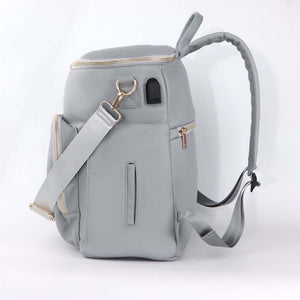Sofia Faux Leather Nappy Bag