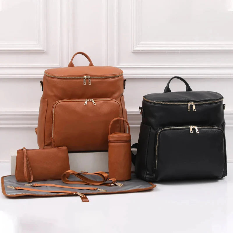 Sofia Nappy Bag - Vegan Leather