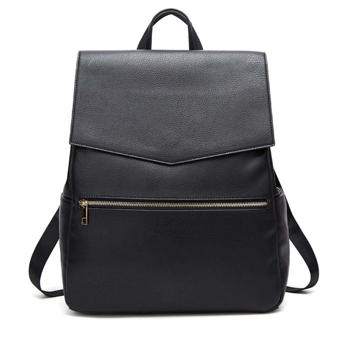 Soho Nappy Backpack | Stylish Vegan Leather Nappy Bag - Lulu Babe