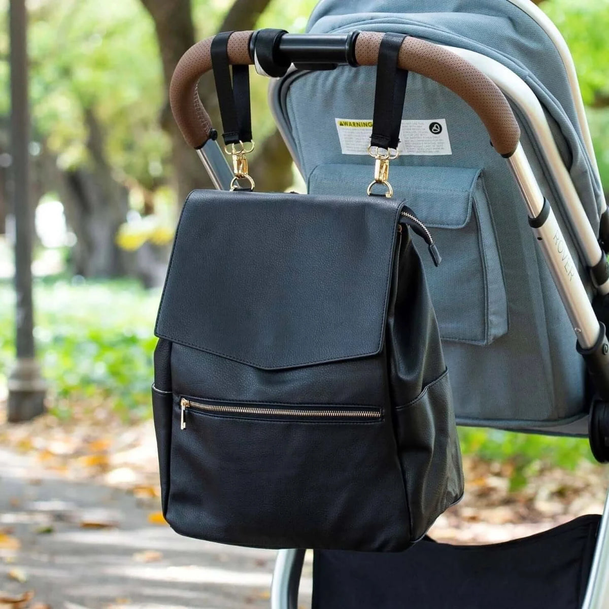 Soho Nappy Backpack | Stylish Vegan Leather Nappy Bag - Lulu Babe