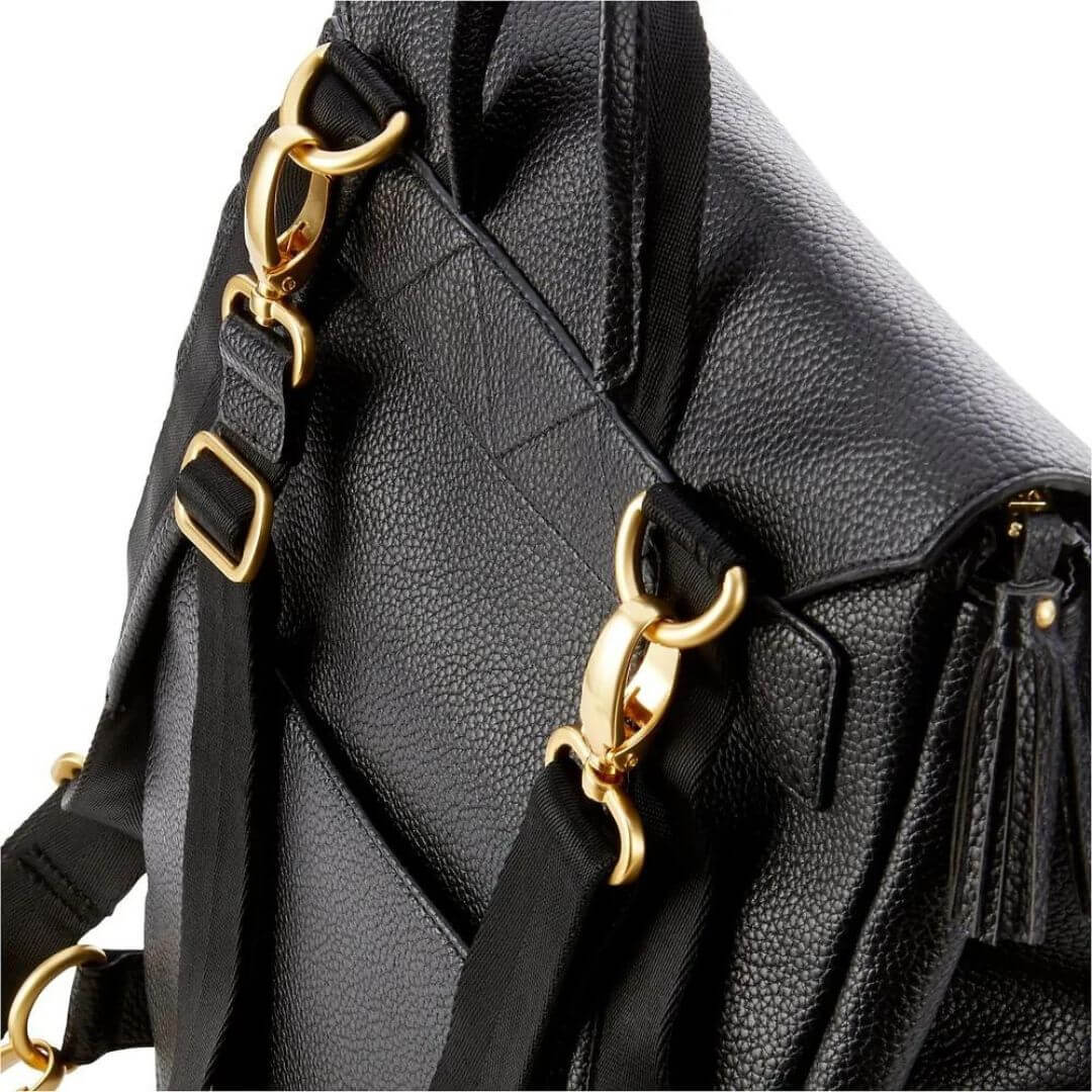 Soho Nappy Backpack | Stylish Vegan Leather Nappy Bag - Lulu Babe