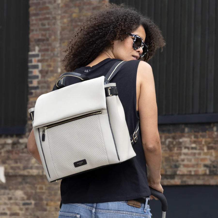 Storksak St James Scuba Nappy Bag - Taupe