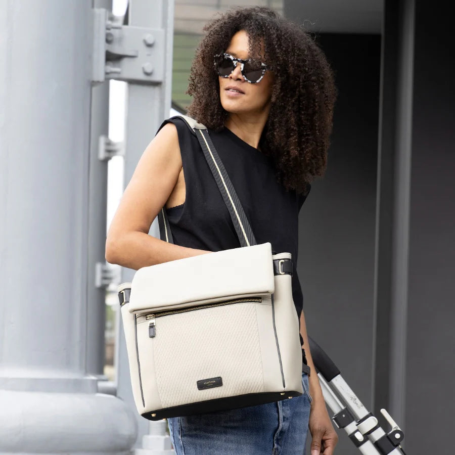 Storksak St James Scuba Nappy Bag - Taupe