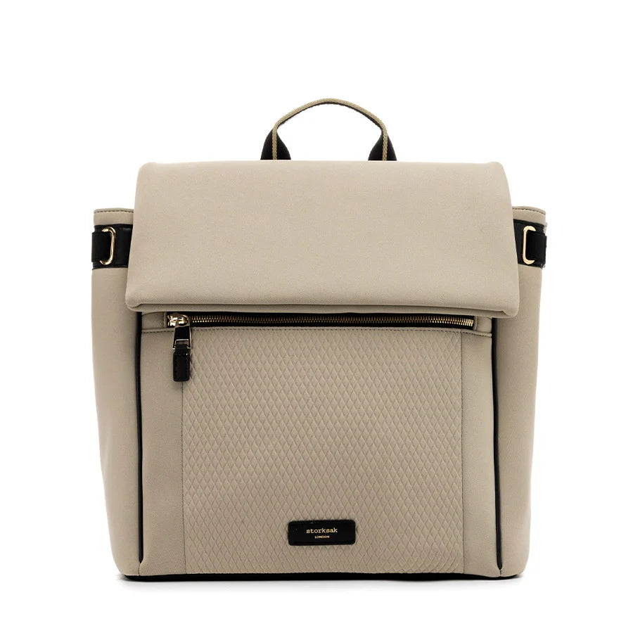 Storksak St James Scuba Nappy Bag - Taupe