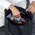 Inside view of the Storksak Thea Tote with compartments for nappy essentials