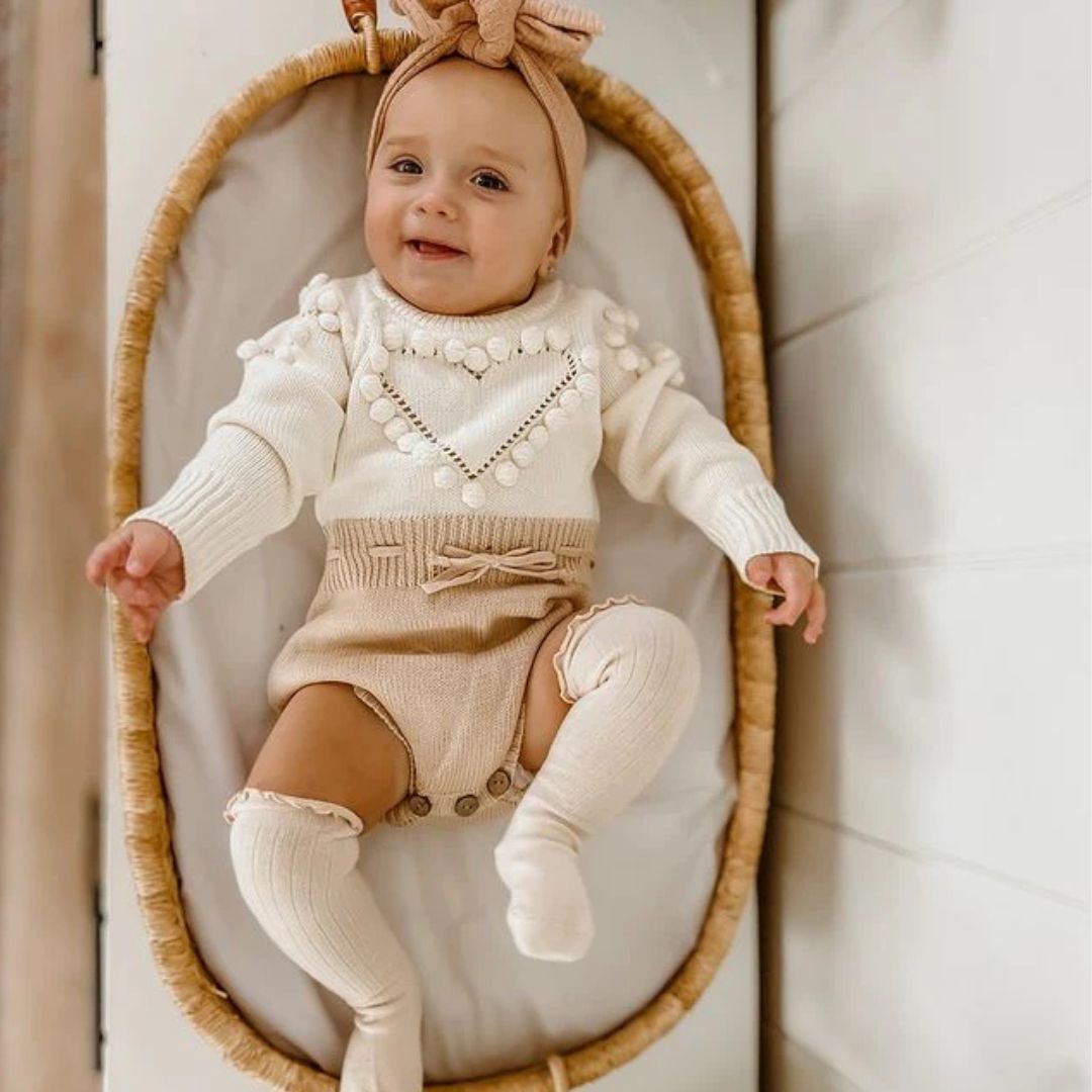 Sweetheart Knit Romper