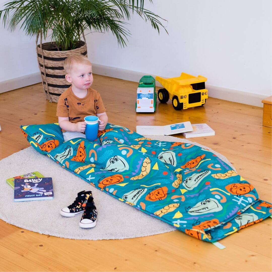 Kids Nap Mat | Portable Toddler Nap Mat Australia - Morgy and Wills
