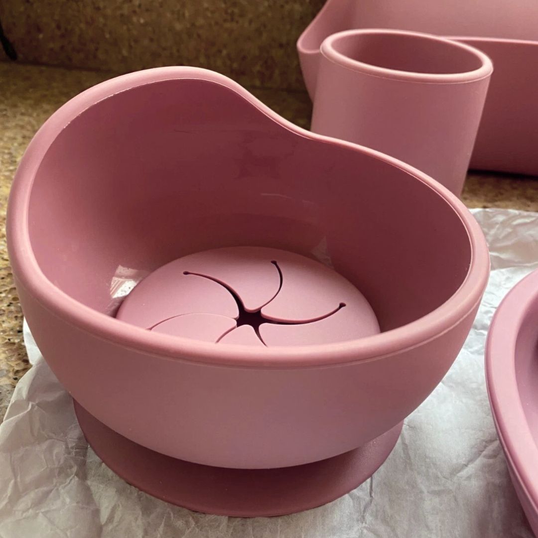 Personalised Silicone Baby Feeding Set