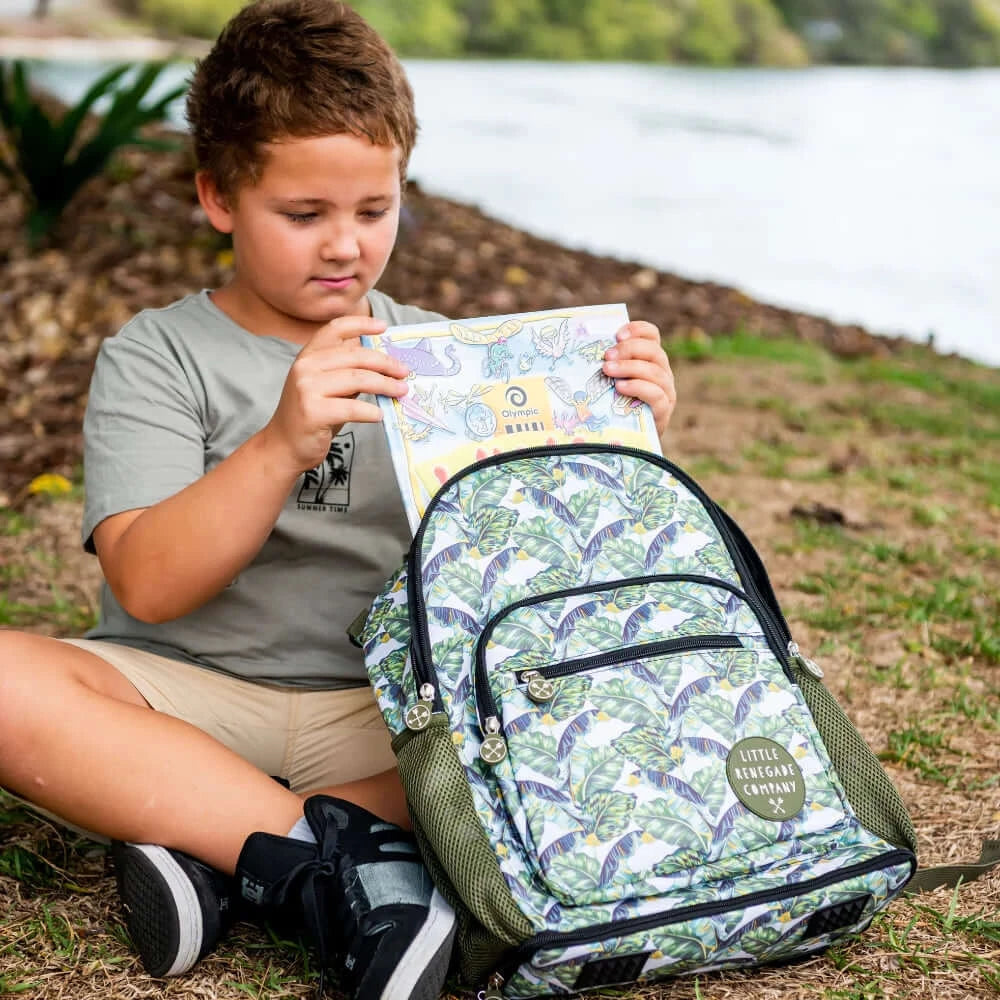Personalised Tropic Kids Backpack | Unleash Their Inner Adventurer! - Little Renegade Company