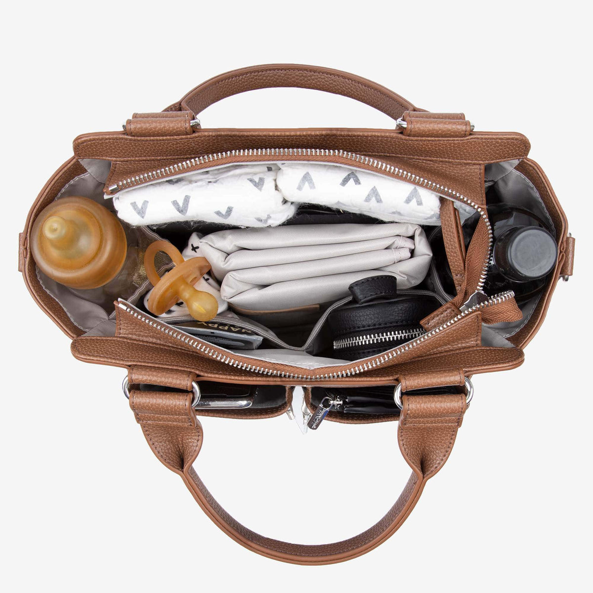 VANCHI Amelia Convertible Pram Caddy | Shoulder Bag & Pram Organiser - VANCHI