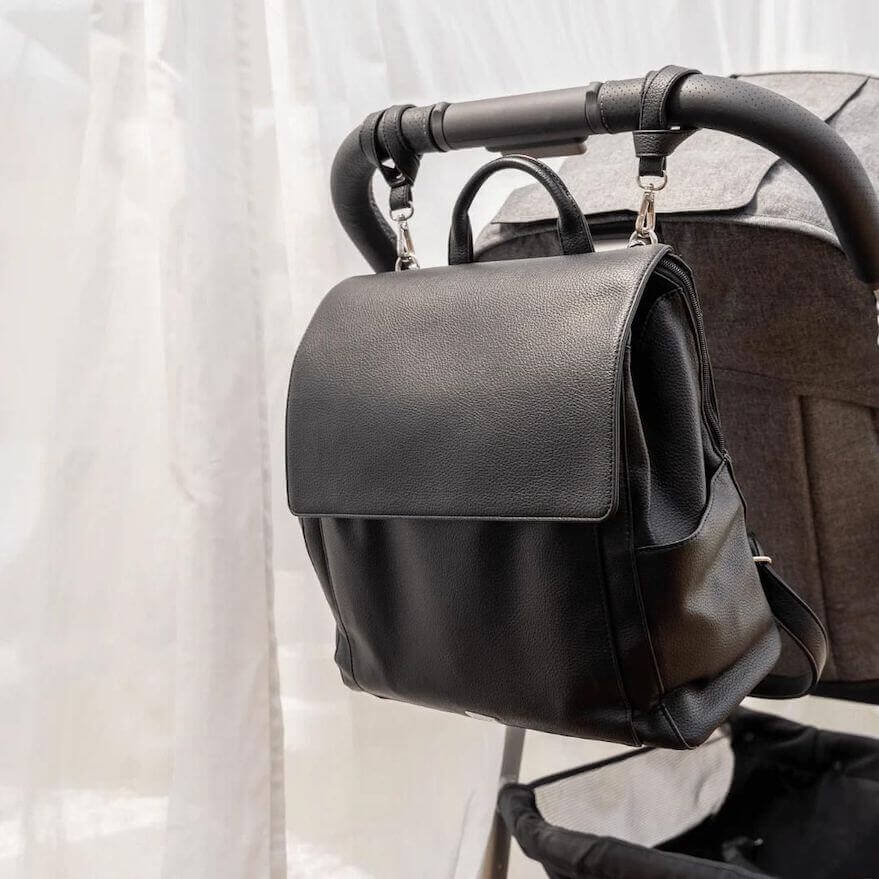 Vanchi Emmy Baby Backpack | Vegan Leather Nappy Bag - VANCHI