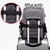 Vienna Nappy Backpack straps designed for easy attachment to suitcase handles, ideal for travel