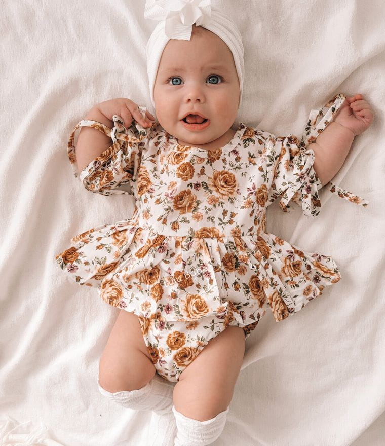 Vintage Rose Romper