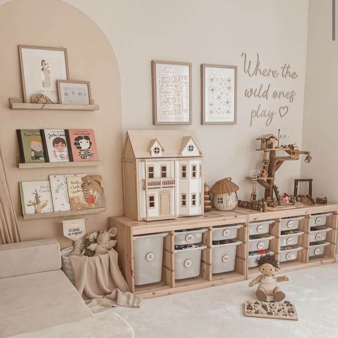 Where the Wild Ones Play Wooden Wall Script