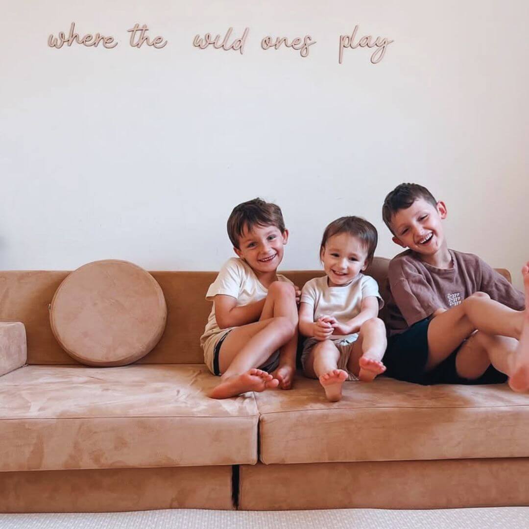 Where the Wild Ones Play Wooden Wall Script