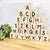 Wooden Alphabet Blocks