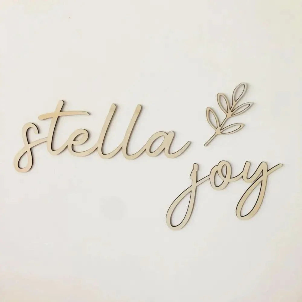 Personalised Wooden Name Sign