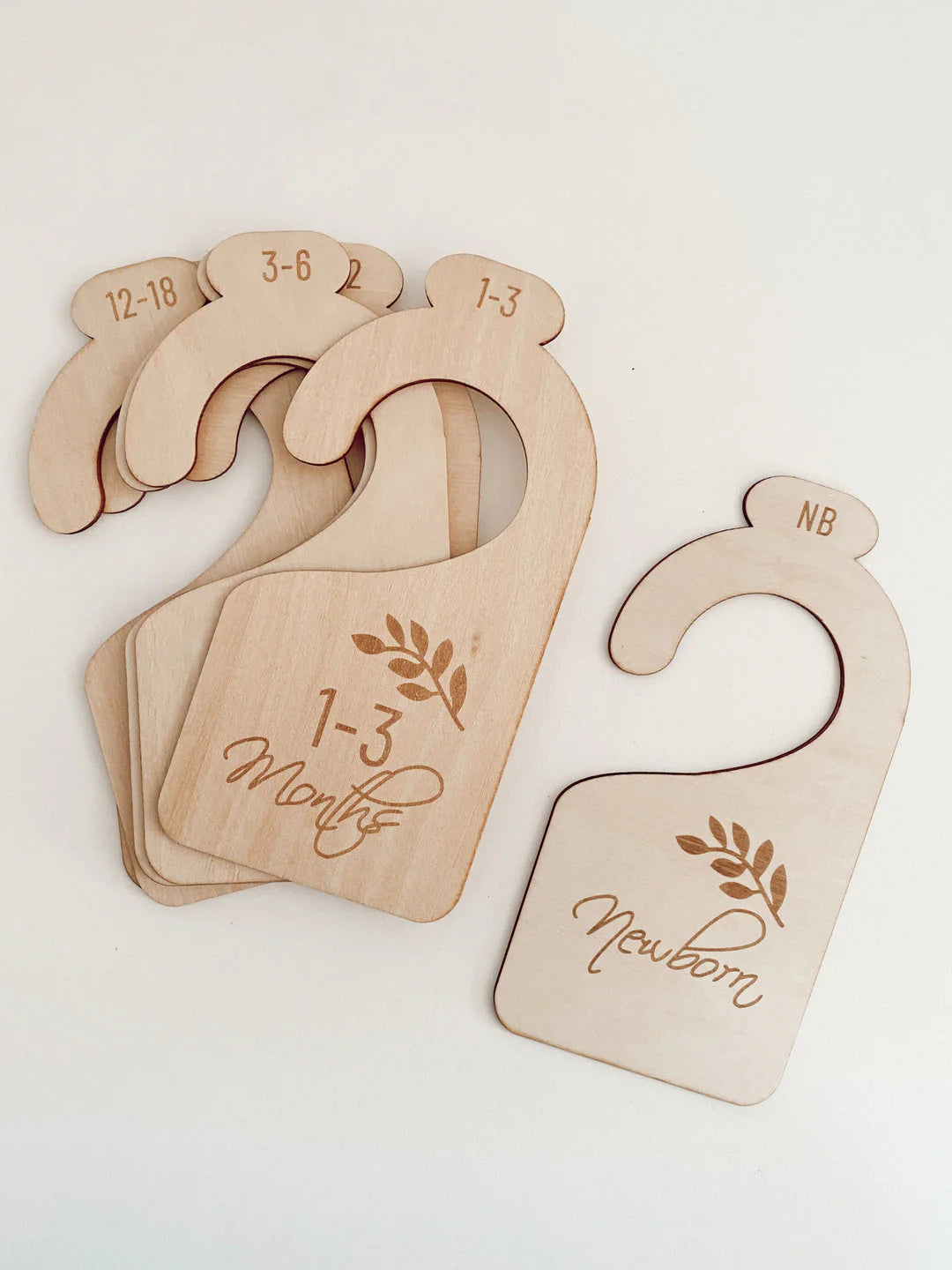 Wooden baby wardrobe divider in a range of sizes