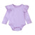 Flutter Baby Bodysuit | Long Sleeve Flutter Romper - Lulu Babe