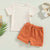 Beach Bum Baby Outfit | T-Shirt & Shorts Boys Set - Lulu Babe