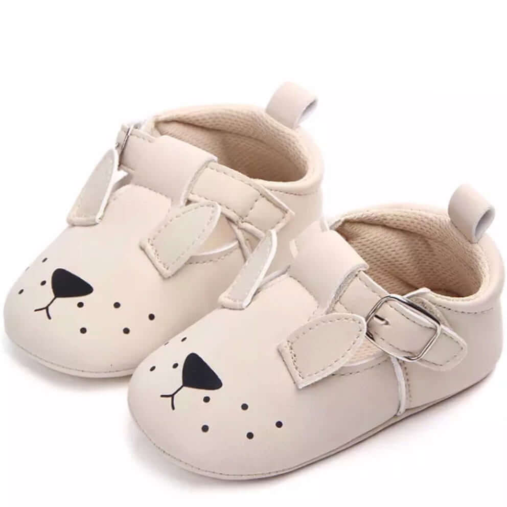 Puppy Baby Shoes | Cute Baby Moccs - Lulu Babe