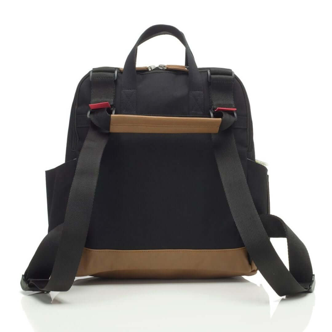 Babymel Robyn Eco Nappy Backpack Black with Change Mat - Babymel