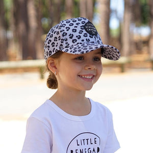Little Renegade Company - Snow Leopard Baseball Cap - Lulu Babe