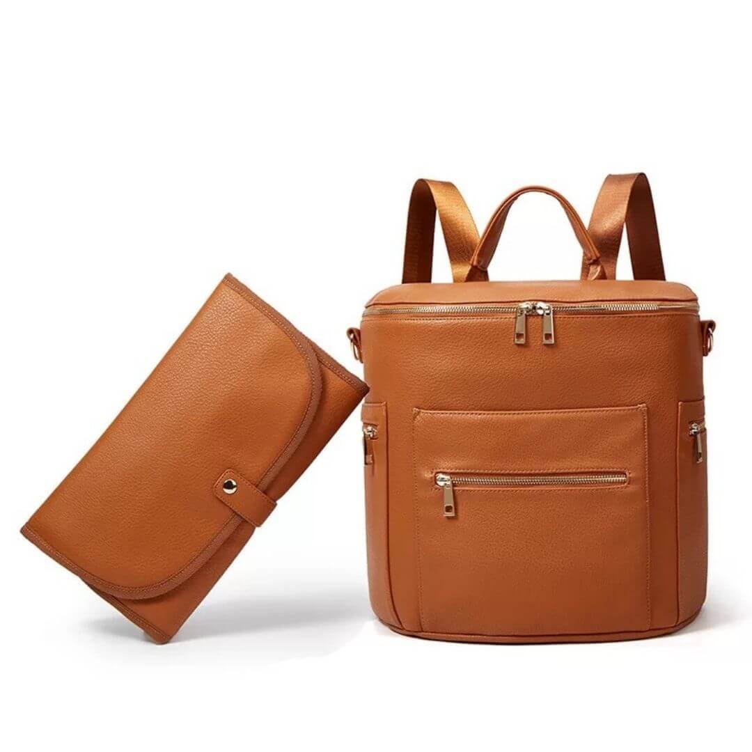 Brooklyn Nappy Bag | Stylish Nappy Backpack - Lulu Babe