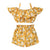 Daisy Girls Summer Set | Off-Shoulder Top & High-Waist Shorts - Lulu Babe