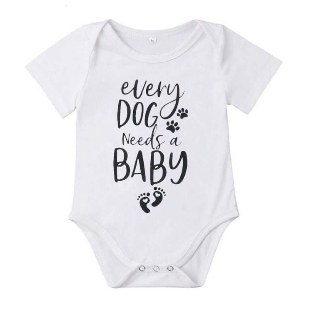 Baby sales announcement romper