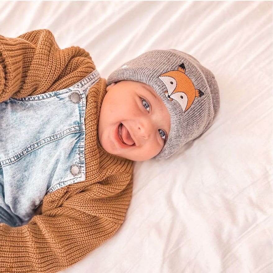 Fox Baby Beanie | Stylish & Comfy Beanie - Lulu Babe