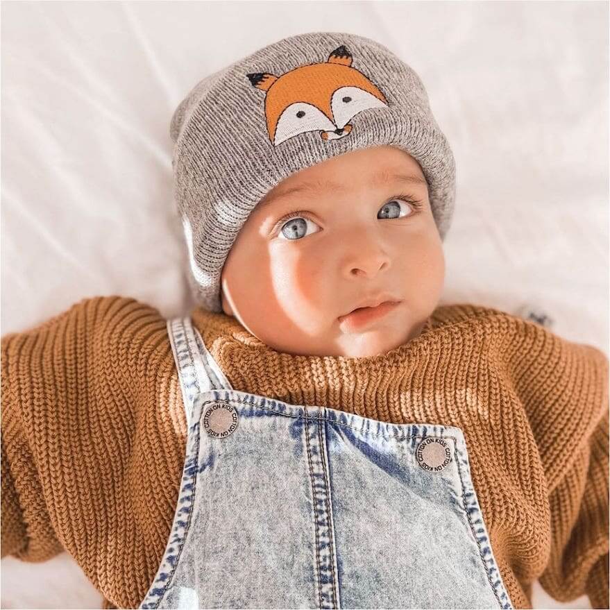 Fox Baby Beanie | Stylish & Comfy Beanie - Lulu Babe