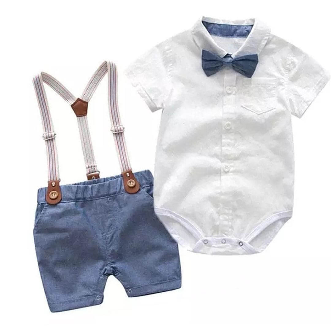 Baby Boy Bow Tie Romper Newborn Formal Suit Infant Long Sleeves Bodysuit  Toddler Jumpsuits Onesies 0-18 Months - Rompers - AliExpress